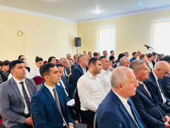Şirvan Şəhər İcra Hakimiyyətinin başçısı İlqar Abbasov növbəti səyyar görüş keçirib.
