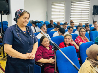 Şirvan Şəhər İcra Hakimiyyətinin başçısı İlqar Abbasov  növbəti səyyar görüş keçirib.