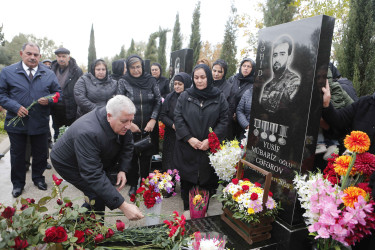 Vətən müharibəsi şəhidi Yusif Cəfərovun anım günü qeyd edilib.