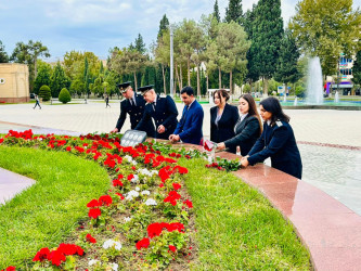 Şirvanda prokurorluq işçilərinin peşə bayramı qeyd olunub.
