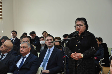 Şəhər İcra Hakimiyyətinin başçısı İlqar Abbasov növbəti səyyar görüş keçirib.