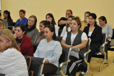 Şirvanda vətəndaşlarla növbəti görüş keçirilib.