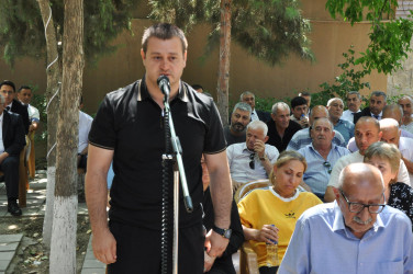 Şəhər İcra Hakimiyyətinin başçısı İlqar Abbasov növbəti səyyar görüş keçirib.