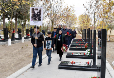 Vətən müharibəsinin şəhidi İsmayılzadə Şəhriyar Əkbər oğlunun anım günü qeyd olunub.