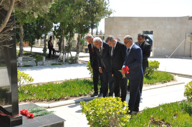 Yeni Azərbaycan Partiyası Şirvan şəhər təşkilatının təsis olunmasının 33 illiyinə həsr olunmuş tədbir keçirilib.