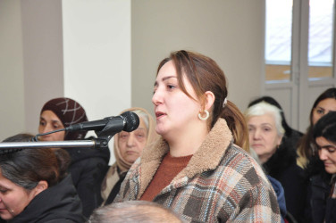 Şəhər İcra Hakimiyyətinin başçısı İlqar Abbasov növbəti səyyar görüş keçirib.