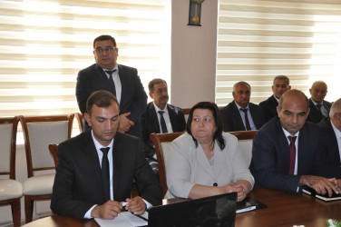Şirvan Şəhər İcra Hakimiyyətinin başçısı İlqar Abbasov vətəndaş qəbulu keçirib.