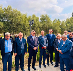 Şirvanda Vətən müharibəsi şəhidi Şəmsəddin Vəliyevin xatirəsi anılıb.