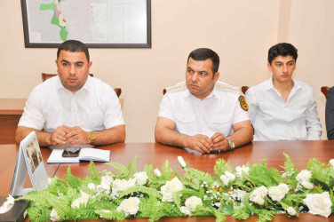 Cəzaçəkmə müəssisələrindən azad edilmiş şəxslərin işlə təmini ilə bağlı birgə fəaliyyətin təşkili və məlumatlandırma ilə əlaqədar maarifləndirici görüş keçirilib.