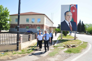 Şirvanda “Şəhərsalma və Memarlıq İli” çərçivəsində görülən abadlıq işləri davam etdirilir.