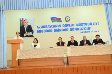 Şirvanda “Təhsildən yayınmanın mənəvi və sosial nəticələri” mövzusunda tədbir təşkil olunub.