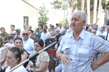 Şirvanda növbəti səyyar görüş keçirilib.