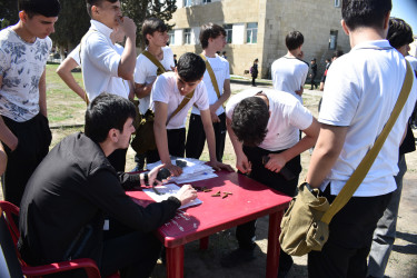 Orta ümumtəhsil məktəblərinin VIII-X sinif şagirdləri arasında “Şahin” hərbi-idman oyunlarının şəhər birinciliyi keçirilib.