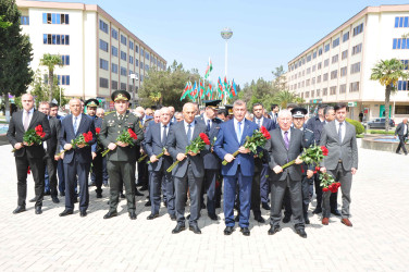 Şirvanda Ümummilli lider, Ulu Öndər Heydər Əliyevin anadan olmasının 103 illiyinə həsr olunmuş tədbir keçirilib.