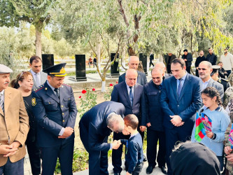 Şirvanda Vətən müharibəsi şəhidi Həsən Həsənovun xatirəsi anılıb.