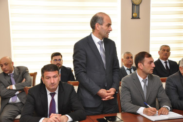 Şirvan Səhər İcra Hakimiyyətinin başçısı İlqar Abbasov vətəndaş qəbulu keçirib.