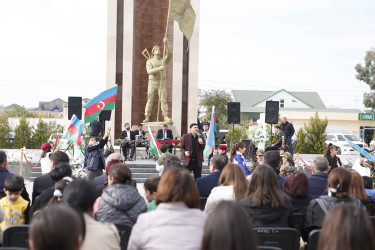 Şirvanda Zəfər Günü münasibətilə konsert proqramı təşkil edilib.