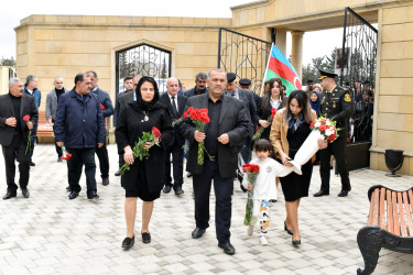 Şirvanda Vətən müharibəsinin şəhidi Hümbətov Emil Tərlan oğlunun doğum günü qeyd olunub.