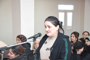 Şəhər İcra Hakimiyyətinin başçısı İlqar Abbasov növbəti səyyar görüş keçirib.