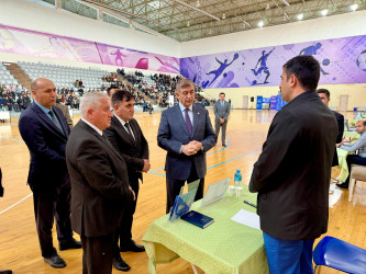 Şirvanda əmək yarmarkası təşkil olunub.