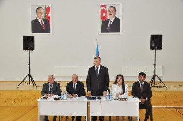 Şəhər İcra Hakimiyyətinin başçısı İlqar Abbasov növbəti səyyar görüş keçirib.