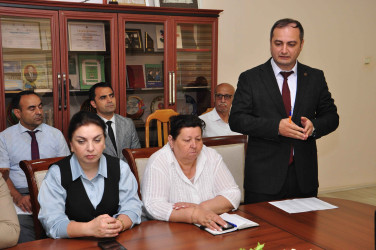 Şirvan Səhər İcra Hakimiyyətinin başçısı İlqar Abbasov vətəndaş qəbulu keçirib.