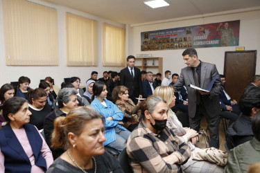 Şirvanda növbəti maarifləndirmə tədbiri keçirilib.