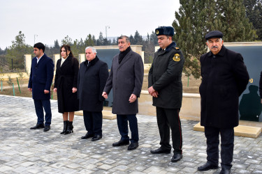 Şirvan Şəhər İcra Hakimiyyətinin başçısı ənənəvi olaraq sonuncu cümə axşamı Şəhidlər Xiyabanını ziyarət edib.