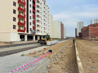 Şəhər İcra Hakimiyyətinin başçısı İlqar Abbasov  MİDA “Yeni Şirvan” Yaşayış Kompleksində görülən işlərin gedişi ilə tanış olub.