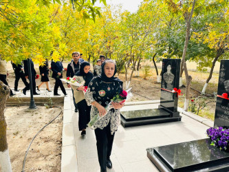 Şirvanda Vətən müharibəsi şəhidi Həsən Həsənovun xatirəsi anılıb.