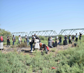 Şirvanda növbəti təmizlik aksiyası keçirilib 15.07.2023