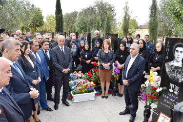 Vətən müharibəsinin şəhidi Elvin Şıxəliyevin şəhadətinin ikinci ildönümündə xatirəsi anılıb.