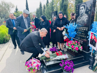Şirvanda Vətən müharibəsi şəhidi Zeynal Zülfüqarlının xatirəsi anılıb.