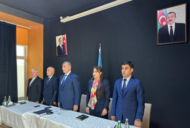 Şirvan Şəhər İcra Hakimiyyətinin başçısı İlqar Abbasov növbəti səyyar görüş keçirib.