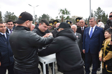 Şirvanda Novruz bayramı münasibətilə ümumşəhər tədbiri keçirilib.