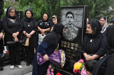 Şəhid Asif Qəribovun xatirəsi ehtiramla yad edilib.