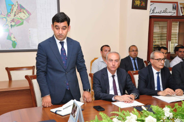 Şirvan Səhər İcra Hakimiyyətinin başçısı İlqar Abbasov vətəndaş qəbulu keçirib.