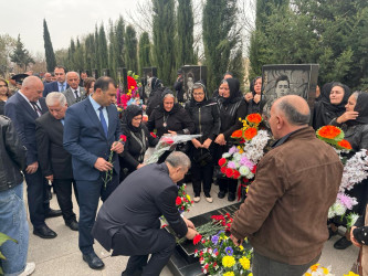 Şirvanda şəhid Elçin Əliyevin xatirəsi anılıb.