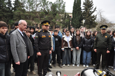Şirvanda 1 Mart – Ümumdünya Mülki Müdafiə Günü ilə əlaqədar tədbir keçirilib.