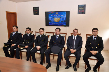 Prokurorluq işçilərinin peşə bayramı qeyd olunub.