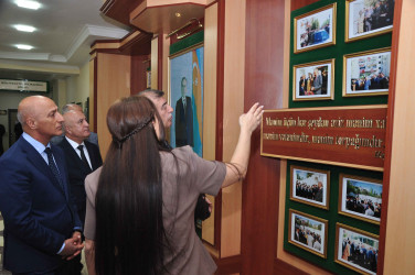 Şirvanda görkəmli oftalmoloq alim, akademik Zərifə xanım Əliyevanın anım gününə həsr olunmuş tədbir keçirilib.