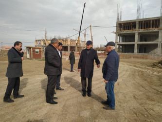 Mənzil İnşaatı Dövlət Agentliyi (MİDA) tərəfindən "Yeni Şirvan" yaşayış kompleksinin tikinti işləri davam etdirilir.