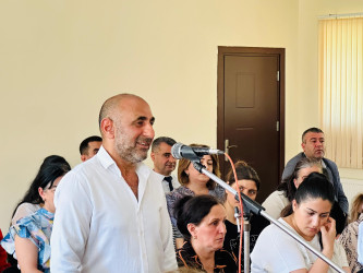 Şirvan Şəhər İcra Hakimiyyətinin başçısı İlqar Abbasov növbəti səyyar görüş keçirib.