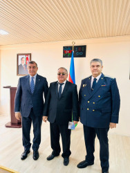 Şirvanda prokurorluq işçilərinin peşə bayramı qeyd olunub.