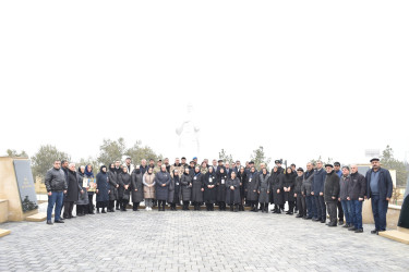 Şirvan şəhərində baş leytenant Fuad Bağırovun xatirəsi yad edilib.