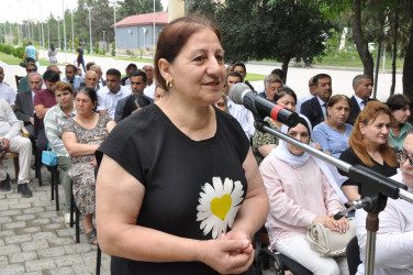 Şəhər İcra Hakimiyyətinin başçısı İlqar Abbasov növbəti səyyar görüş keçirib.
