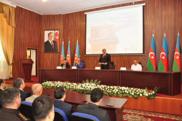 Şirvanda “Konstitusiya və Suverenlik İli” çərçivəsində tədbir keçirilib.