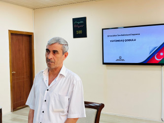 Şirvan Şəhər İcra Hakimiyyətinin başçısı İlqar Abbasov növbəti vətəndaş qəbulu keçirib.