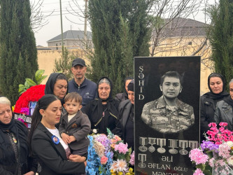 Şirvanda Vətən müharibəsi şəhidi Əli Mənəflinin xatirəsi anılıb.