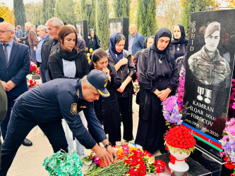 Şirvanda Vətən müharibəsi şəhidi Kamran Fərəcovun xatirəsi anılıb.